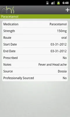 Mobile HMS android App screenshot 2